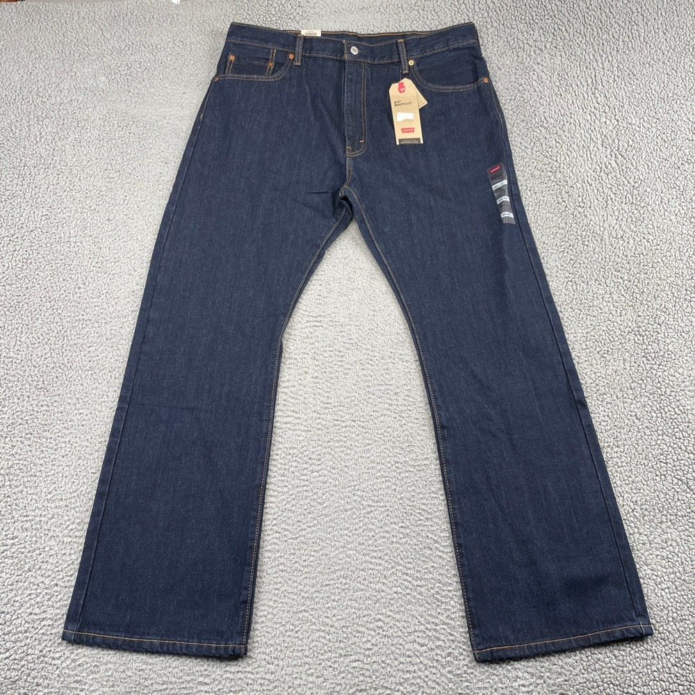NEW Levi's 517 Jeans Mens 40x32 Blue Bootcut 100% Cotton Denim